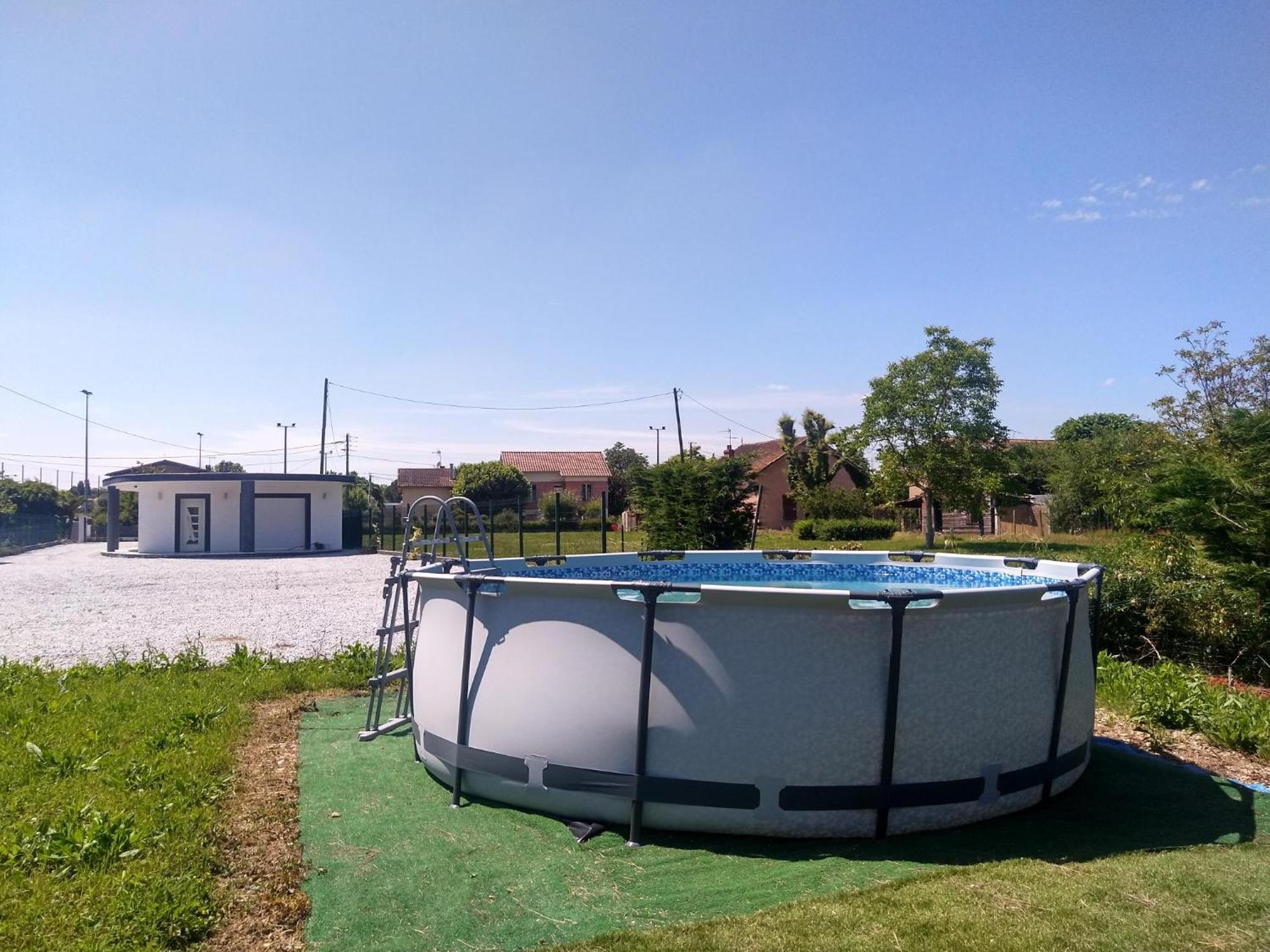 Maison Sapiac - 4Pers - 2 Chambres - 3 Lits - Clim Reversible - Terrasse Ombragee Et Grand Jardin - Piscine Saison Estivale Montauban Buitenkant foto