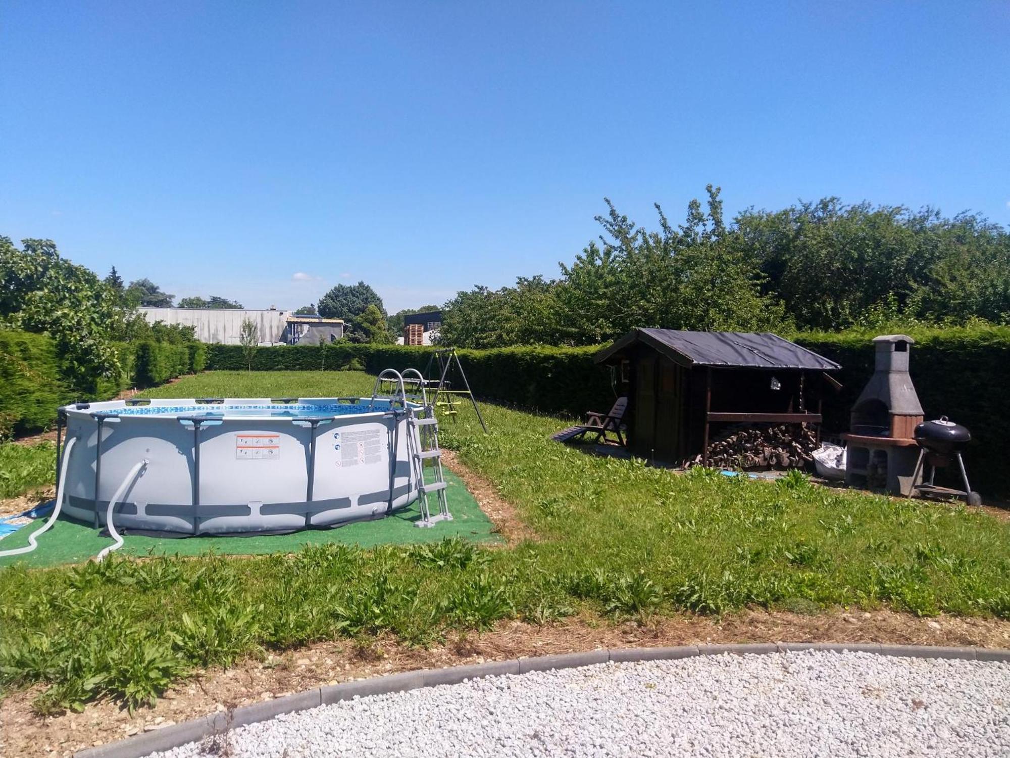 Maison Sapiac - 4Pers - 2 Chambres - 3 Lits - Clim Reversible - Terrasse Ombragee Et Grand Jardin - Piscine Saison Estivale Montauban Buitenkant foto